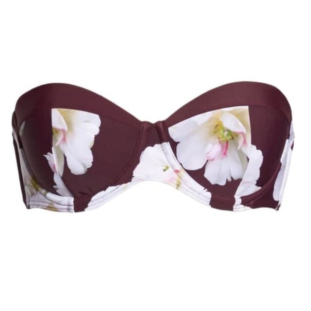 NWT TED BAKER LONDON Gardea Gardenia Bikini Top - Picture 5 of 11